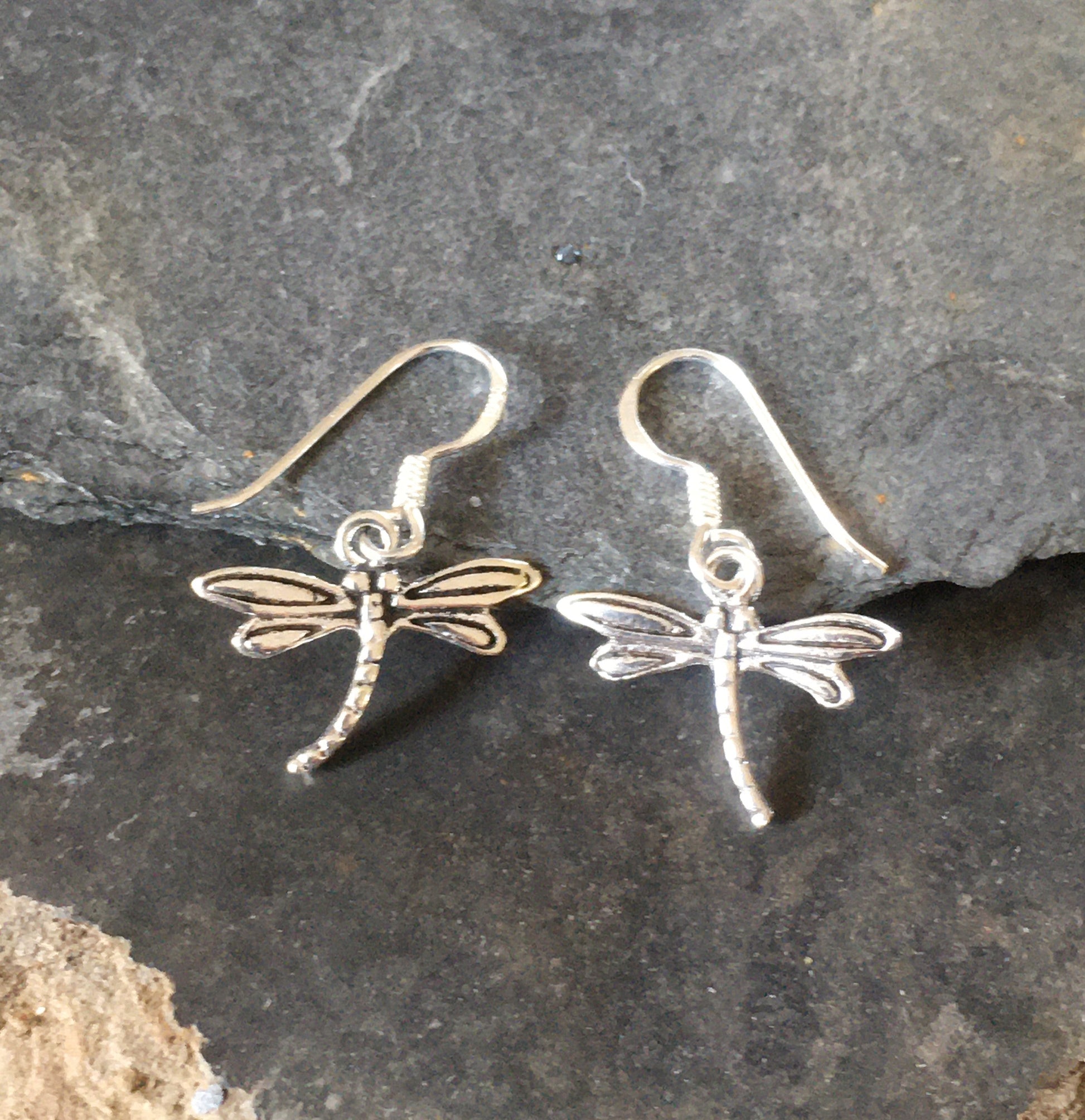 Dragonfly Drop Earrings