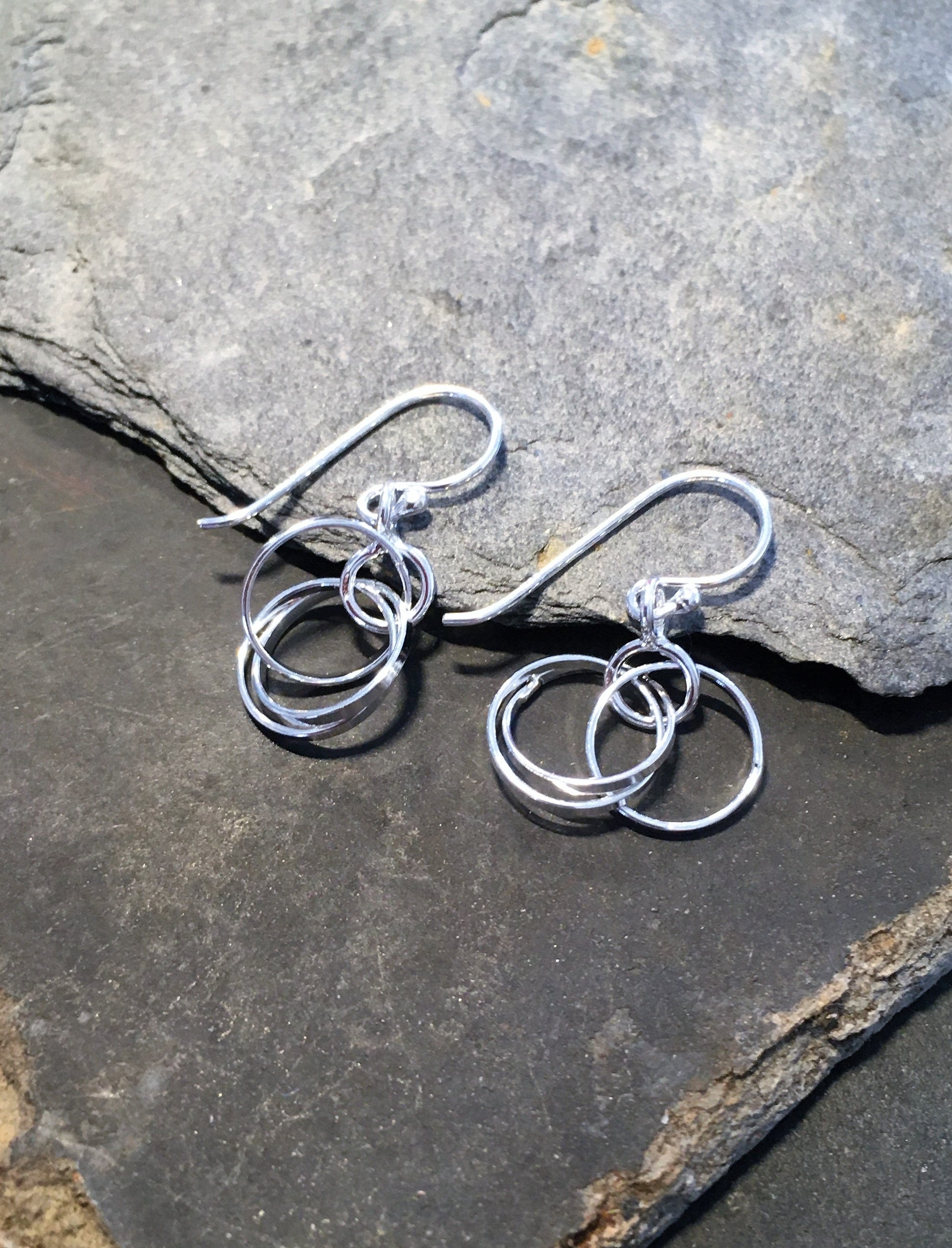 3 X 10mm Hoop Earring Approx 15mm Drop