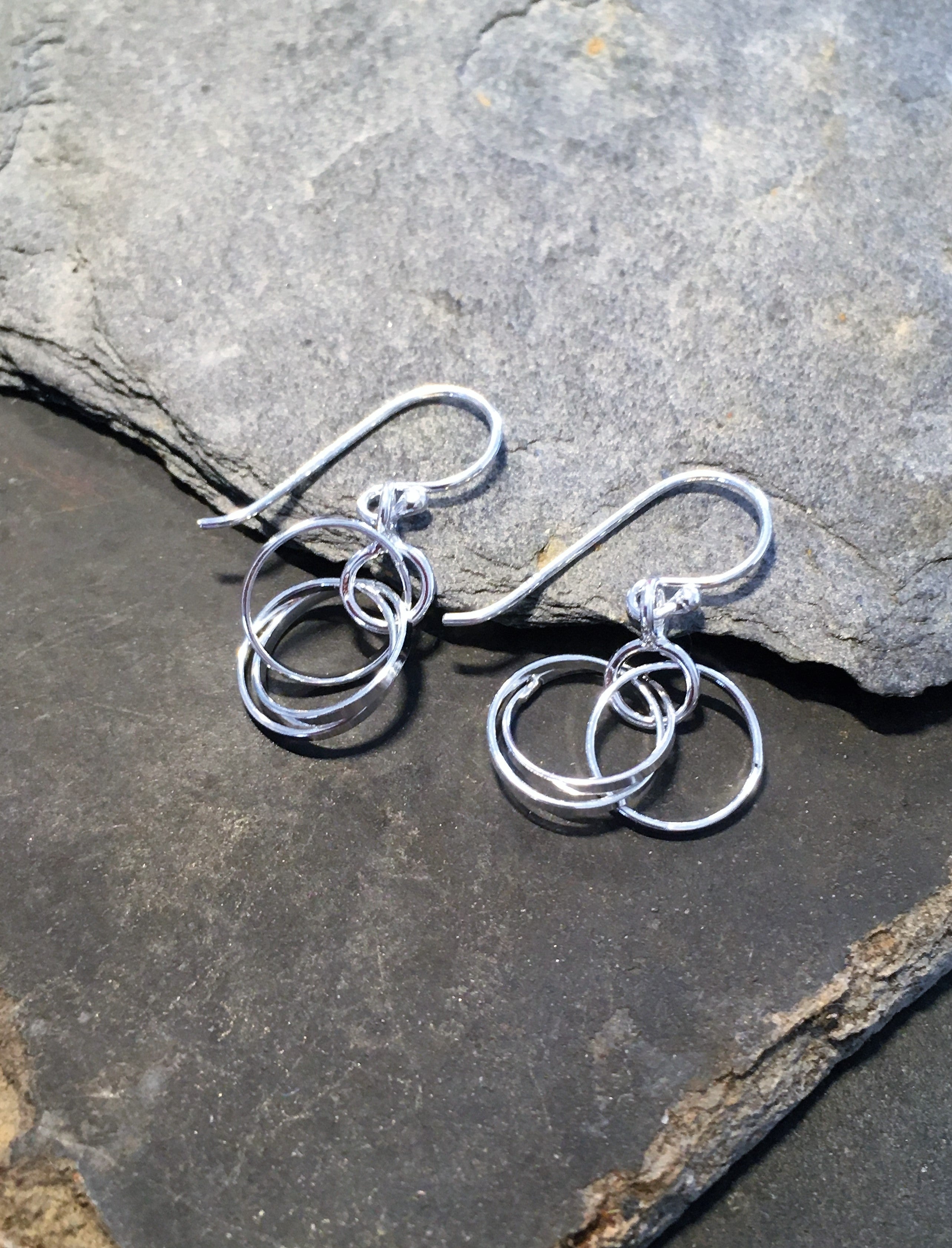 3 X 10mm Hoop Earring Approx 15mm Drop