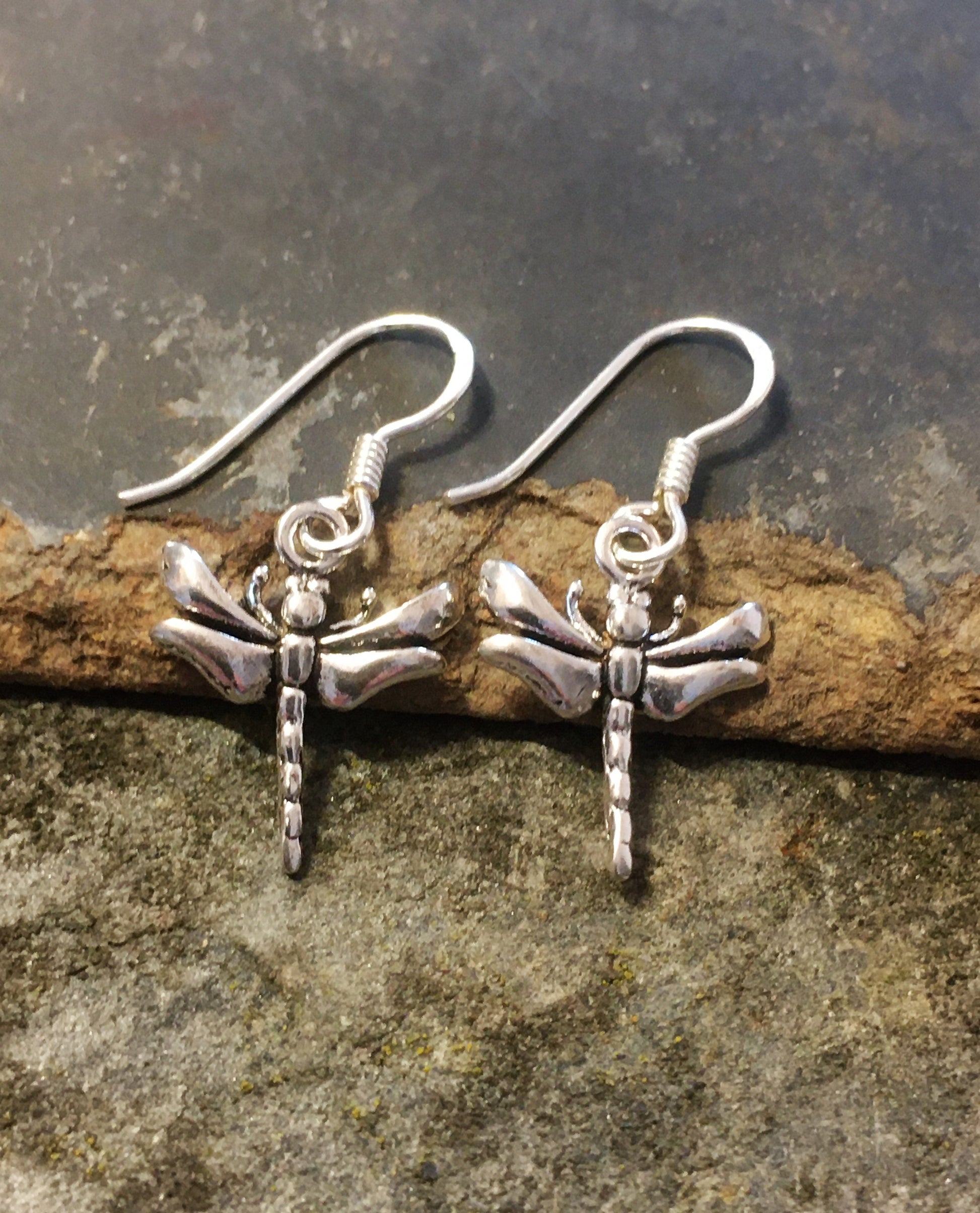 Dragonfly Earring 12mm X 15mm