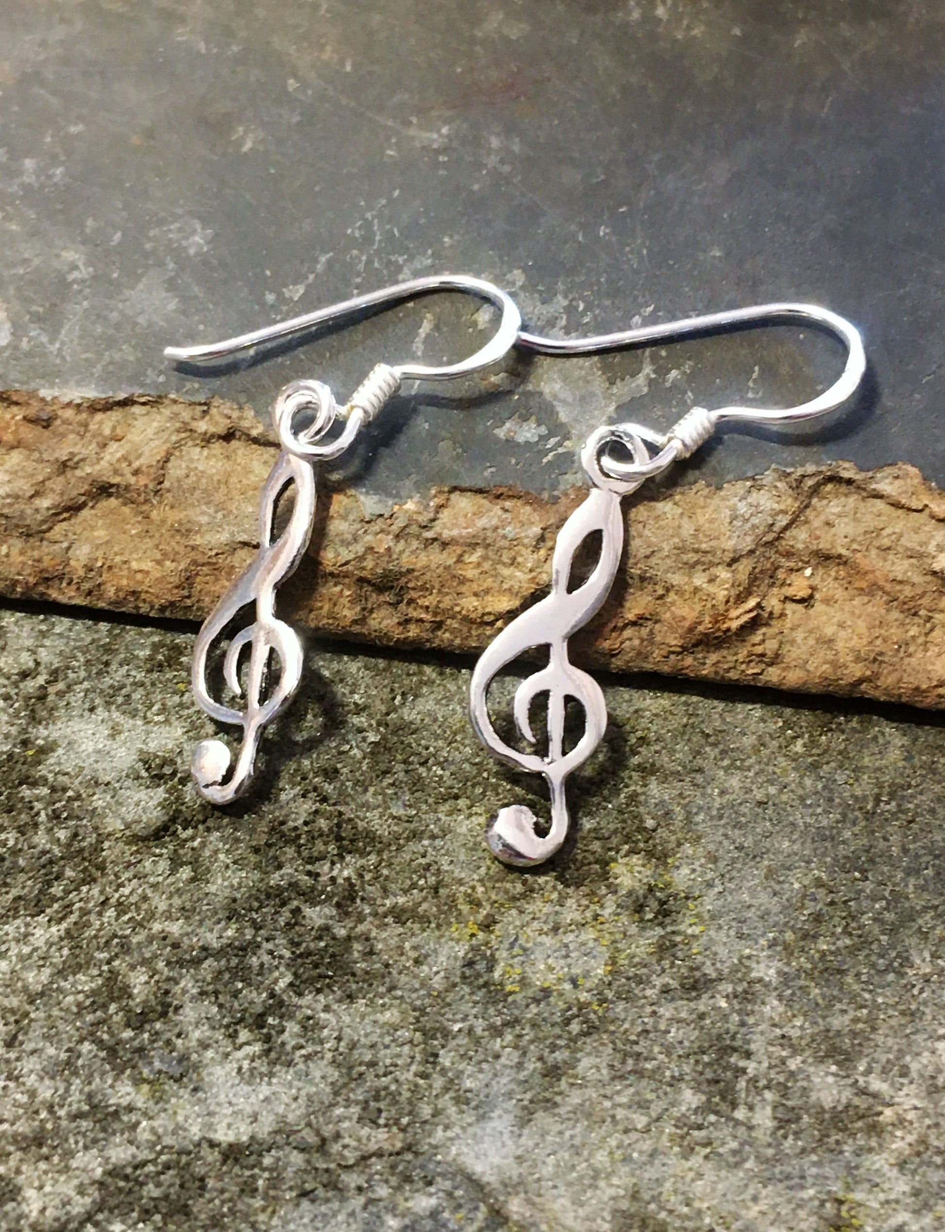 Treble Clef Earring
