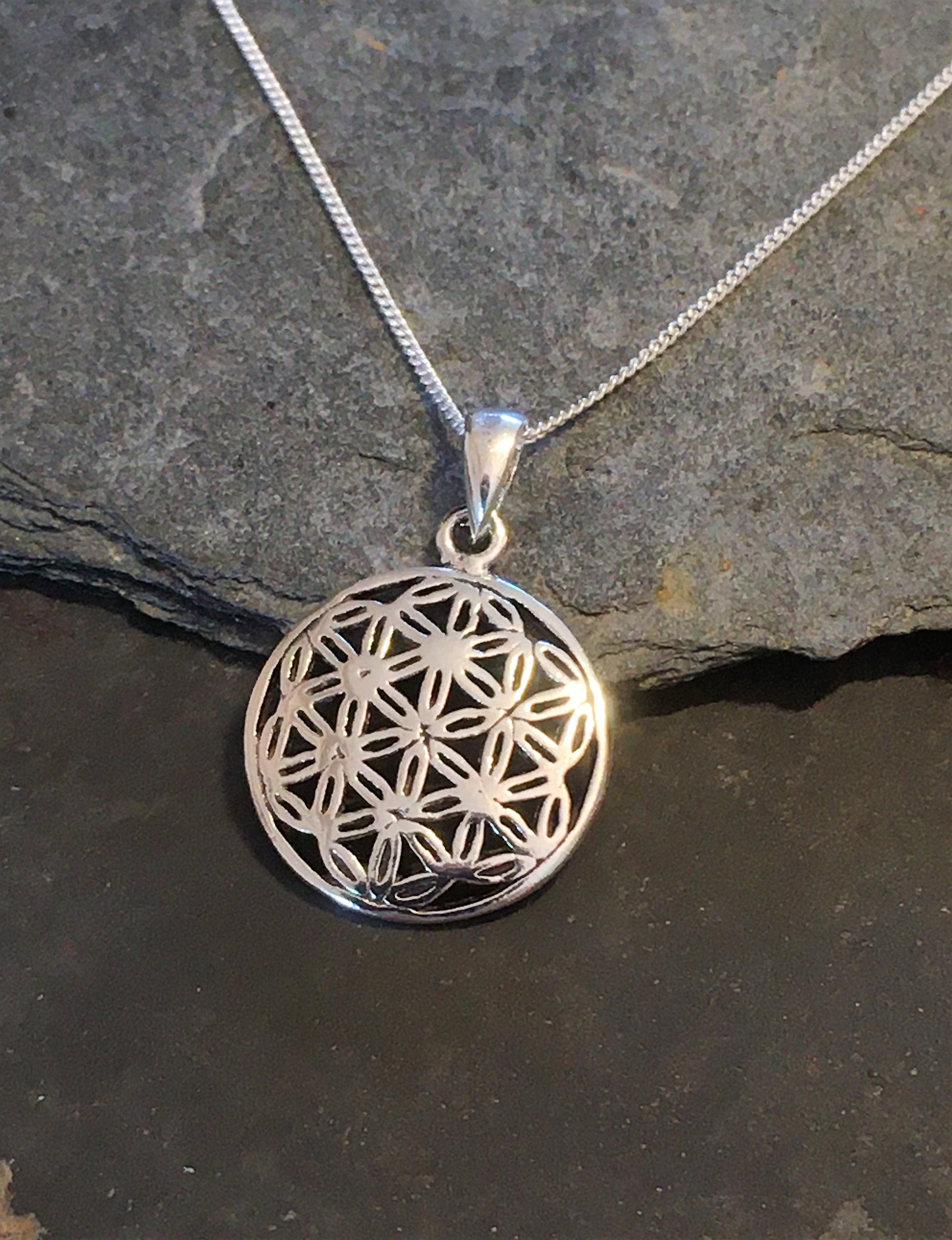 Flower Of Life Pendant 16mm Dia