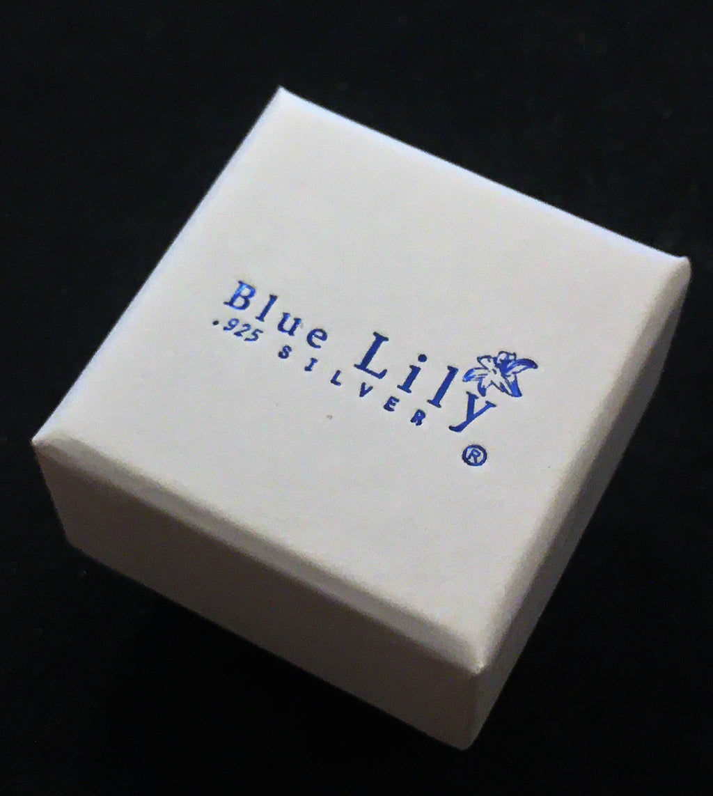 Pink & Blue Cubic Zirconia Butterfly Ring