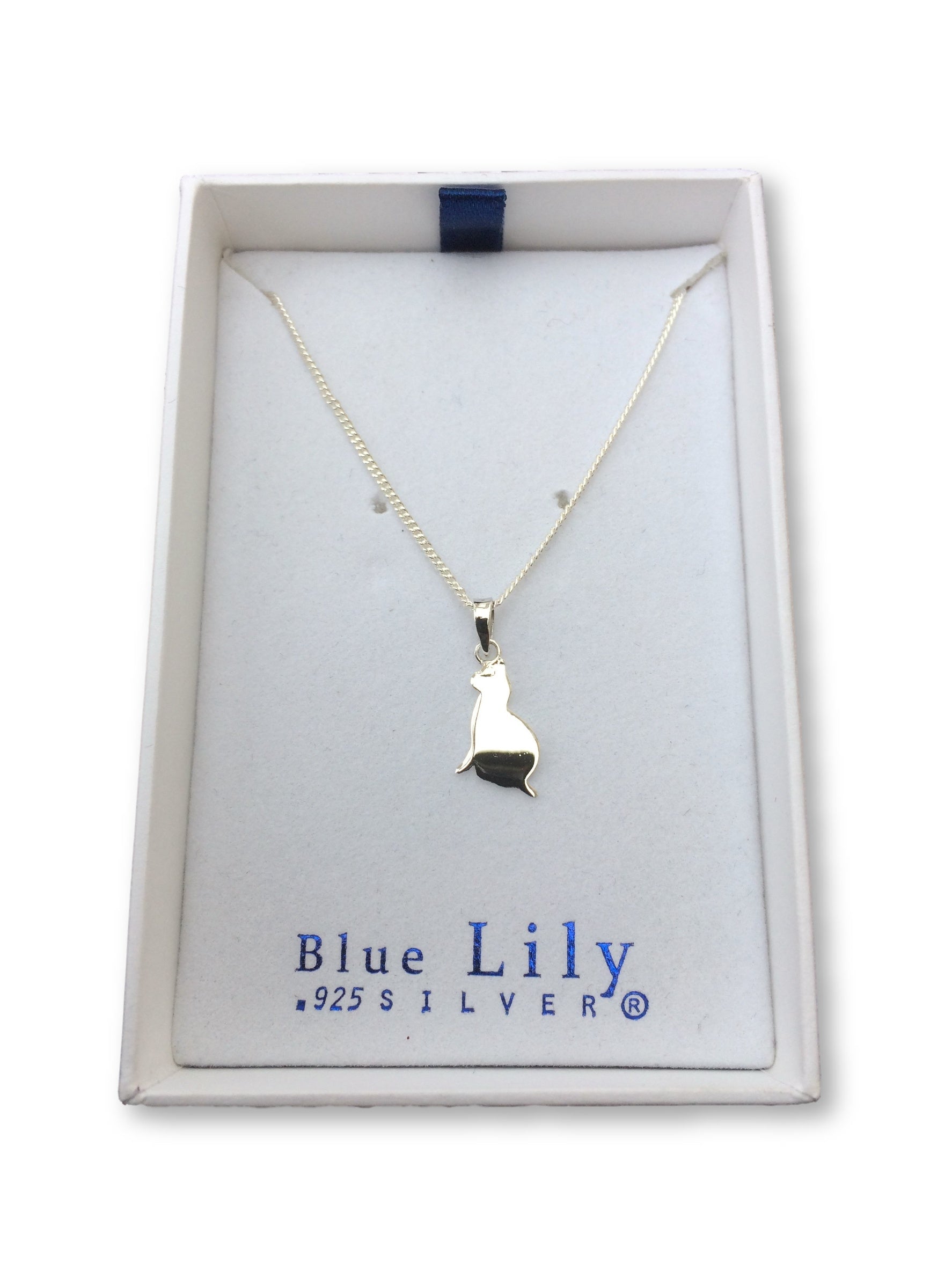 Cat Silhouette Pendant